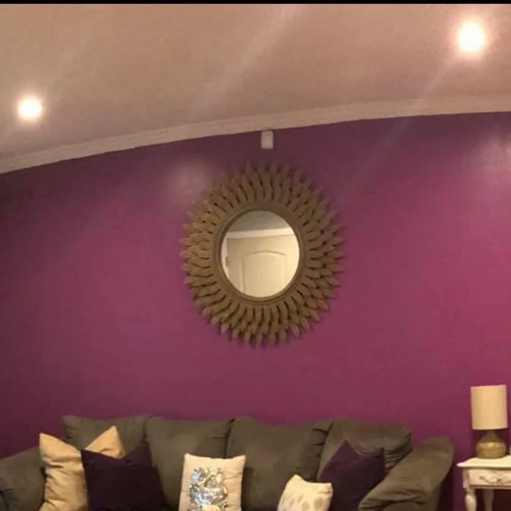 Gold Sunburst Wall Mirror